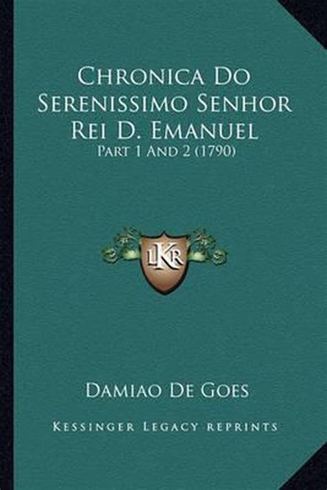 Chronica Do Serenissimo... Kindle Editon