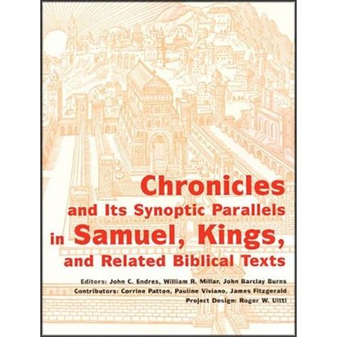 Chronicles and Its Synoptic Parallels in Samuel PDF