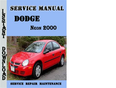 Chrysler Neon 2000 Service Repair Manual Download PDF Reader