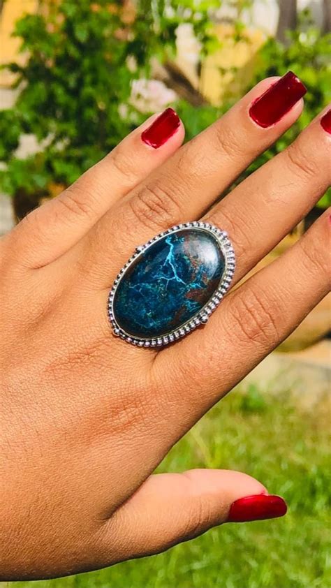 Chrysocolla Ring: A Gemstone of Beauty and Healing