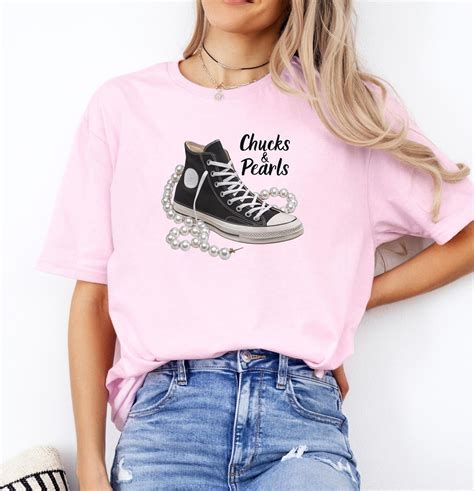 Chucks and Pearls Shirt 2024: A Timeless Look for Every Woman