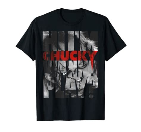 Chucky Tee Shirts: A Must-Have Fashion Item for Horror Enthusiasts