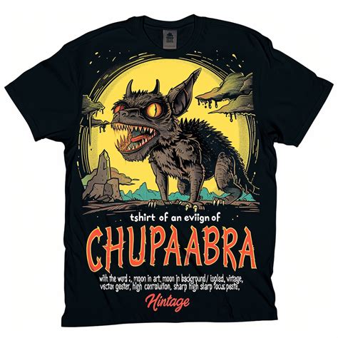 Chupacabra T-Shirt: The Ultimate Symbol of Mystery and Intrigue