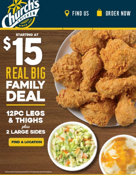 Church's Chicken Coupons: Get Your Fried Chicken Fix for Less