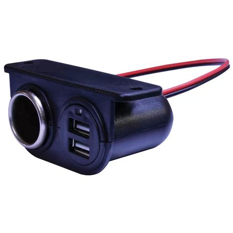 Cigarette Lighter Holder Compatible Receptacle Reader