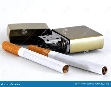 Cigarette and Lighter: