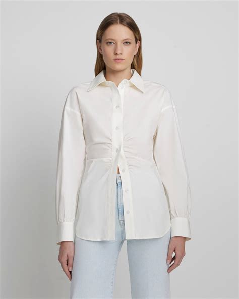 Cinched White Shirt: A Fashion Essential for Any Wardrobe