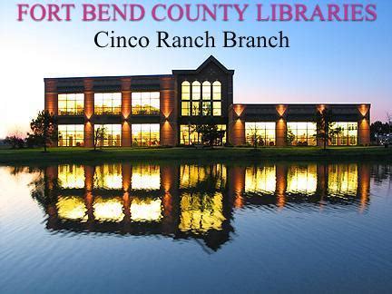 Cinco Ranch Branch Public Library Catalog