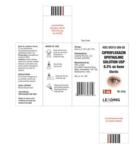 Cipro Ophthalmic: A Comprehensive Guide to Its Uses, Benefits, and Precautions