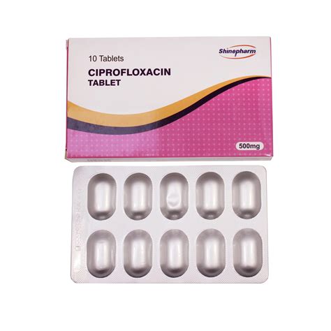 Ciprofloxacin (Cipro)