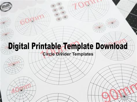 Circle Divider Template