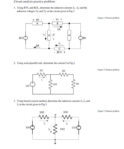 Circuit Analysis Problems And Solutions PDF