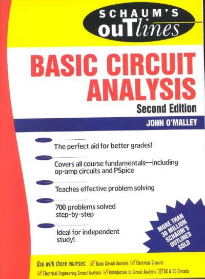 Circuit Analysis Solution Manual O Malley Epub