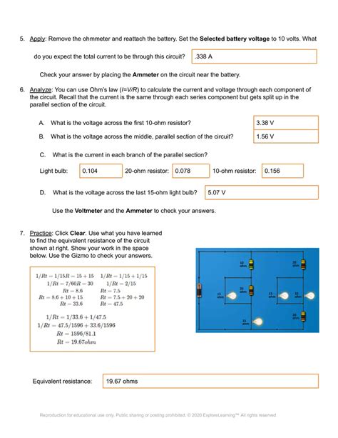 Circuits Gizmo Answer Key Doc Epub