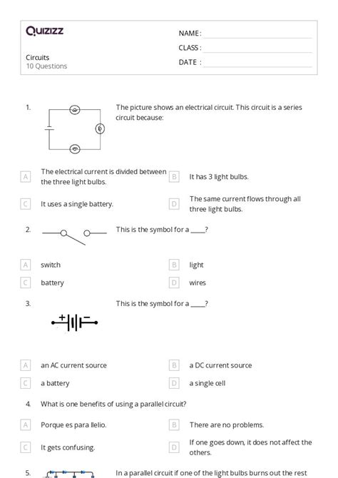 Circuits Review Answers Doc