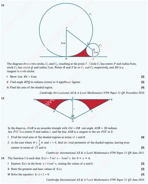 Circular Trigonometry Answers Reader