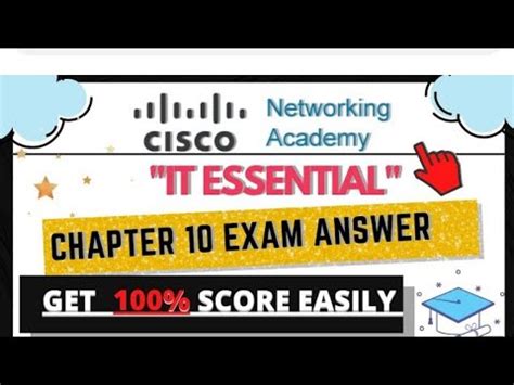 Cisco It Essentials Chapter 10 Test Answers Epub