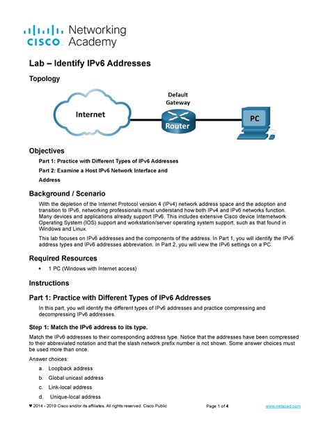 Cisco Lab Answers PDF