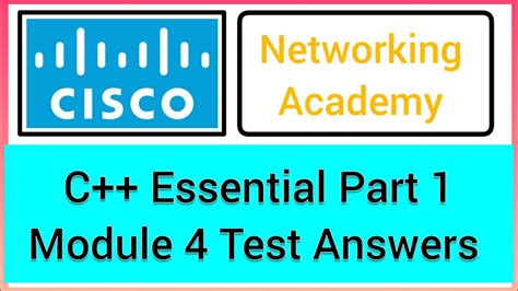 Cisco Module 4 Answers Reader