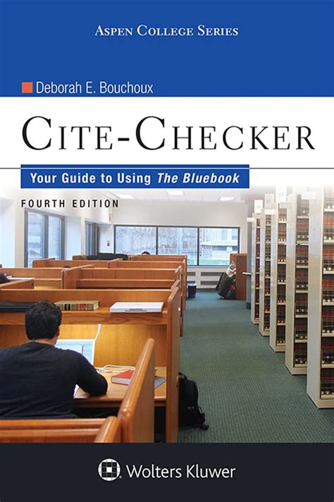 Cite Checker Your Guide To Using the Bluebook Aspen College PDF