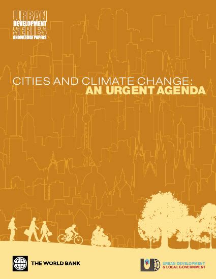 Cities and Climate Change Answering an Urgent Agenda PDF