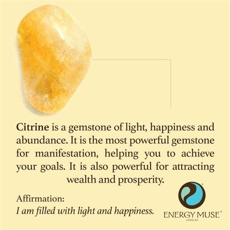 Citrine: A Stone of Light and Positivity