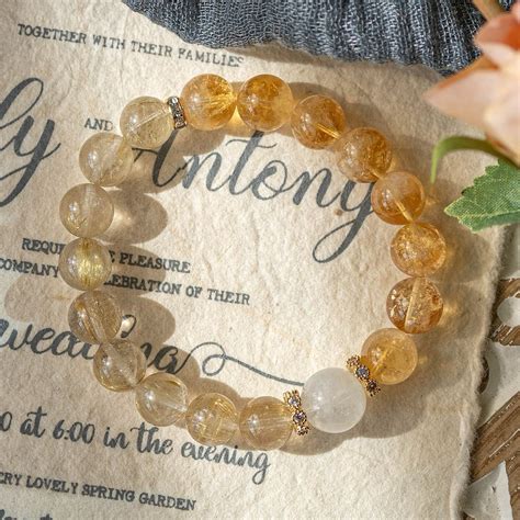 Citrine Bracelets: Embrace the Golden Energy for Joy and Abundance