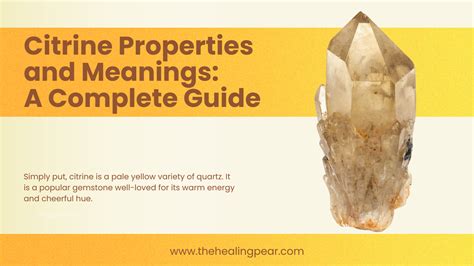 Citrine Clusters: A Comprehensive Guide to Their Properties, Benefits, and Applications