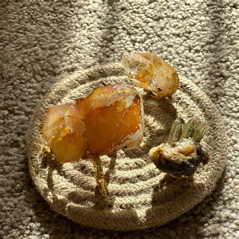 Citrine Clusters: Nature's Golden Treasures