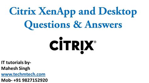 Citrix Interview Questions And Answers 2013 Epub