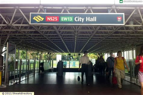 City Hall MRT Station (EW13/NS25)