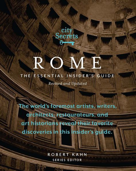 City Secrets Rome: The Essential Insiders Guide Ebook Doc