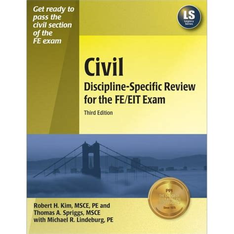 Civil Discipline-Specific Review for the FE/EIT Exam Ebook Kindle Editon