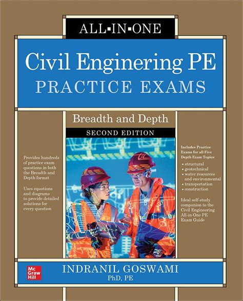 Civil Engineering PE Practice Exams Breadth and Depth Kindle Editon