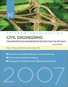 Civil Engineering Transportation Engineering Review Doc