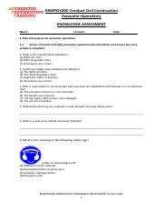 Civil Excavator Assessment Answers Doc