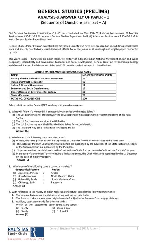 Civil Service Exam 2013 Answer Key Kindle Editon