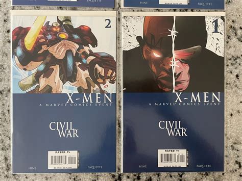 Civil War X-Men issues 1 2 3 and 4 of 4 Reader