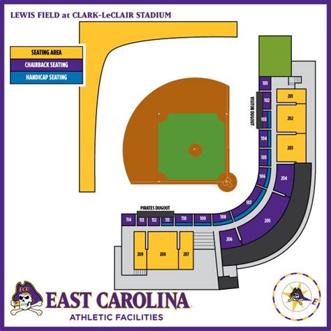 Clark Leclair Stadium Seating Chart