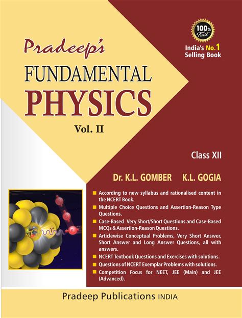 Class 12 Pradeep Physics PDF: A Comprehensive Study Resource for Success