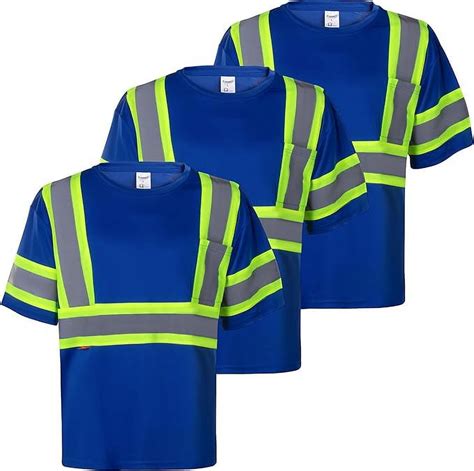 Class 2 Safety T-Shirts: Enhancing Visibility and Protection in Diverse Work Environments