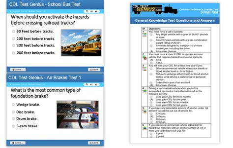 Class B Cdl Test Answers PDF