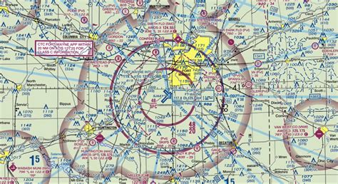 Class C Airspace On Sectional Chart
