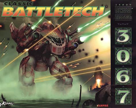 Classic Battletech Technical Readout 3067 FPR35009 Reader