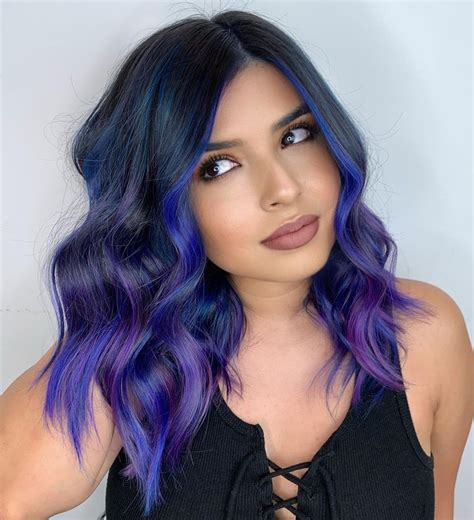 Classic Blue and Purple Ombre