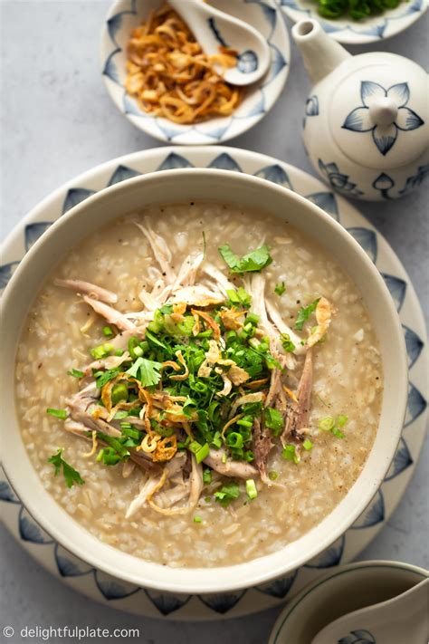 Classic Chicken Porridge: