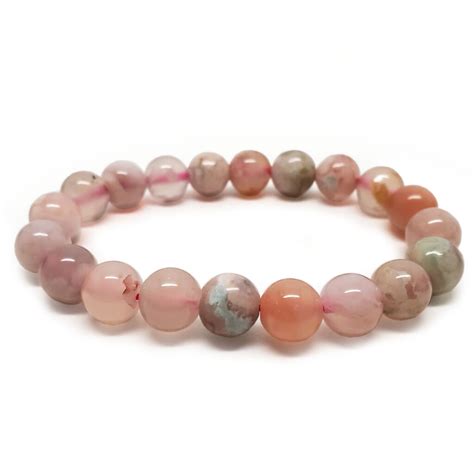 Classic Flower Agate Bracelet: