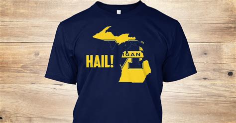 Classic Hail Michigan Shirts: