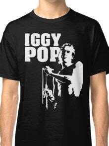 Classic Iggy Pop Portrait T-Shirts: