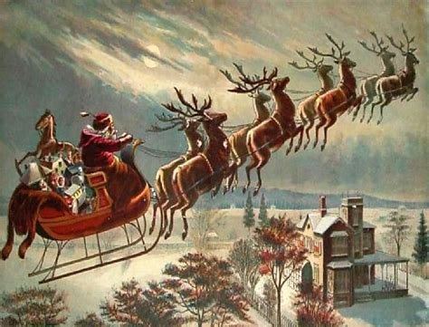 Classic Santa's Reindeer: